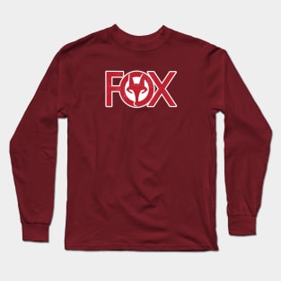 Fox '73 White/Red Long Sleeve T-Shirt